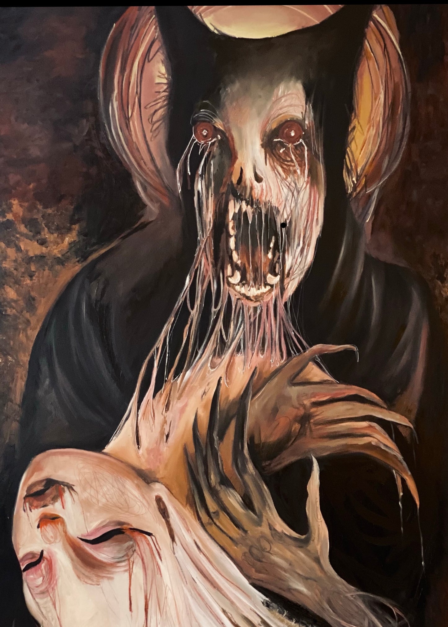 Original painting - "Death's Hold" - Death Collection